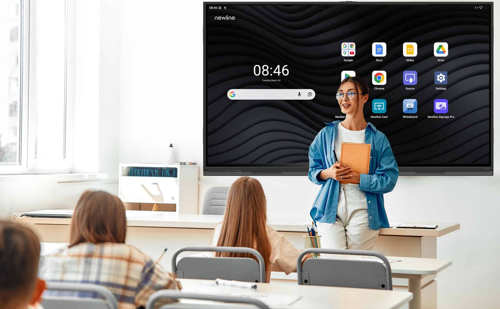 Q Ultra Series Google EDLA Certified Interactive Display